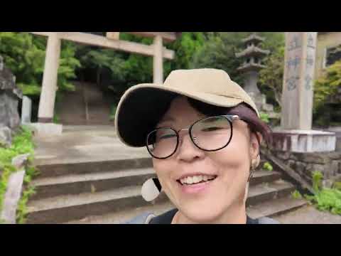 熊本旅行２日目　草千里ヶ浜へ　幣立神宮に奇跡の参拝　山鹿温泉へ　　【旅気分を味わう / 旅館食レポ / 波動が上がる動画】#007