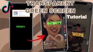 PAANO GAMITIN ANG TRANSPARENT GREEN SCREEN EFFECT SA TIKTOK | TIKTOK VIDEO LYRICS| BABYLYN CARLES