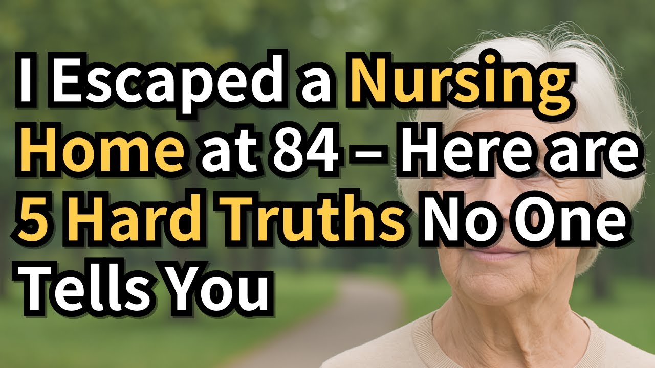 I Escaped a Nursing Home at 84 – Here are 5 Hard Truths No One Tells ...