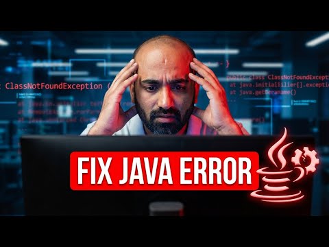 class not found exception in java