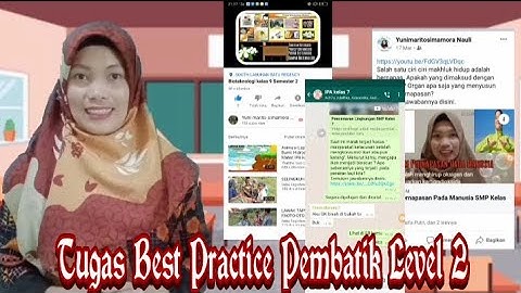 Best Practice memanfaatkan media pembelajaran berbasis TV Edukasi Pembatik Level 2