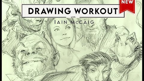 TRAILER Drawing Workout with Iain McCaig