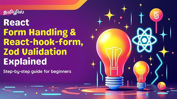 Advanced Form Handling in React with react-hook-form + Zod Validation 🚀