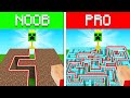 Minecraft NOOB vs PRO MAZE Challenge!