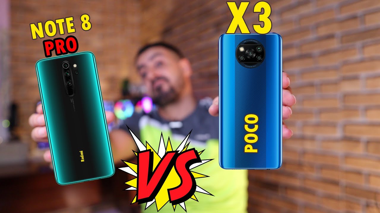 Redmi Note 8 Pro vs Poco X3 | نتيجة غير متوقعة !! - YouTube
