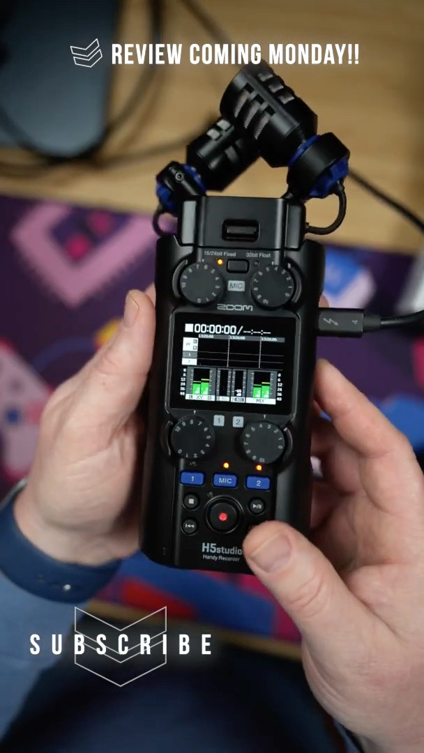 Zoom H5 Studio Unboxing and First Impressions - YouTube