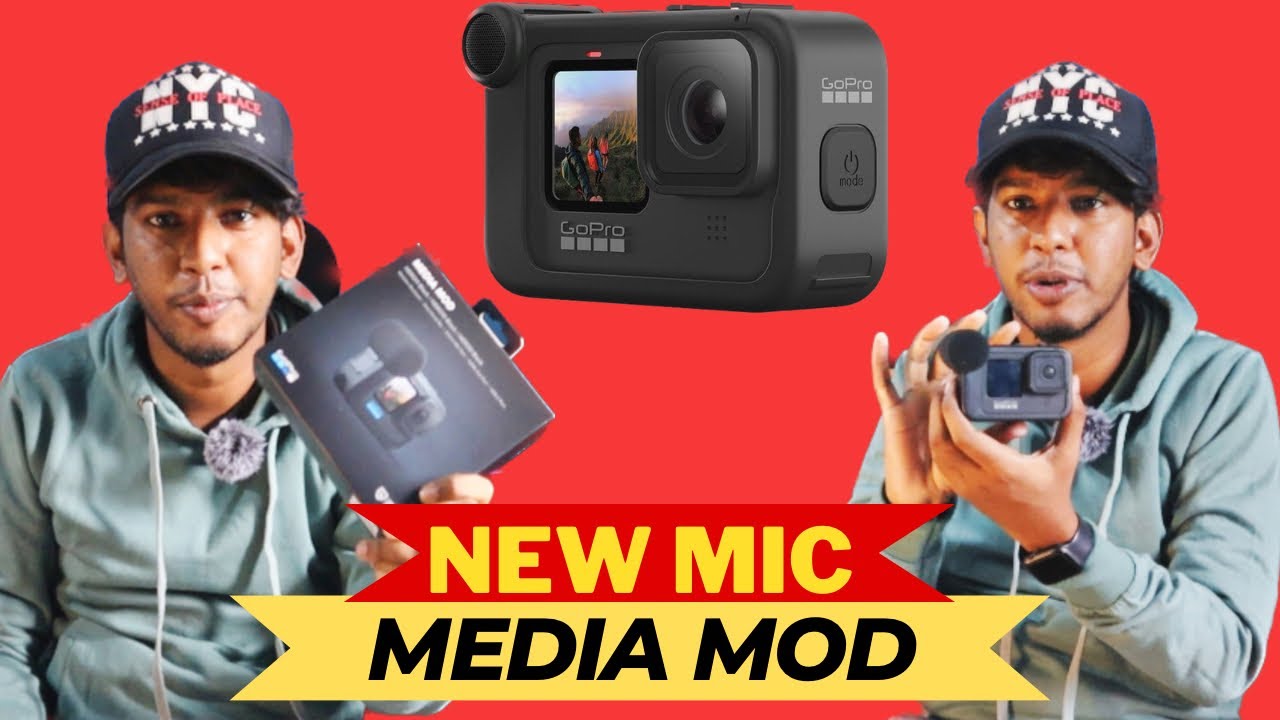 Mic Mod Gopro New media mod mic setup for my gopro @MR.BLACKBIKER - YouTube