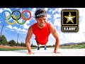 Olympic Runner Attempts US Army Fitness Test With ZERO Training