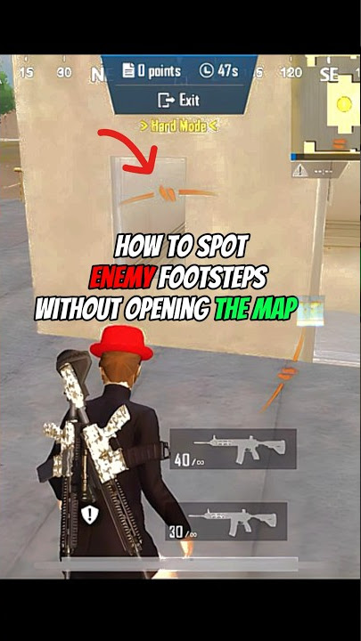 How to Spot Enemy Footstep’s 👣 | Tips and Tricks | 🗺️💡 #bgmi #pubg #tipsandtricks