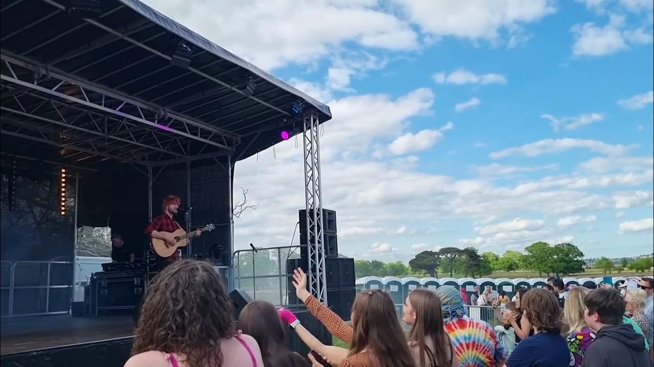 Ed Sheeran Tribute Act at Exeter Balloons & Tunes Festival 2022 YouTube
