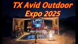 Camping at Oxford Ranch During Texas Avid Outdoors Expo 2025