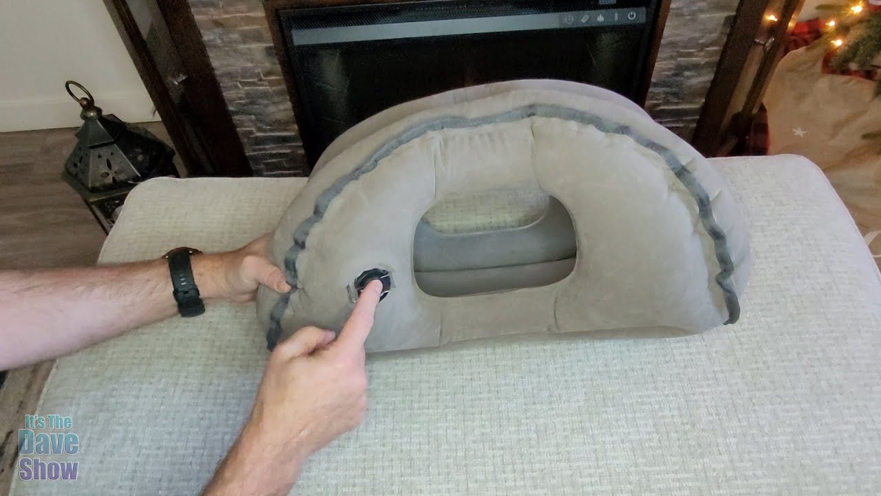 best inflatable travel pillow! YouTube