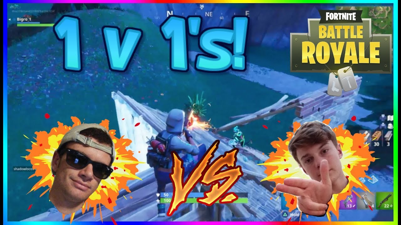 1 v 1's with BEN! (Fortnite Battle Royale Epic 1v1 Fights) YouTube