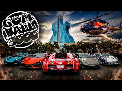 Más de $30 Millones en autos en la  GUMBALL3000!!🫨🔥