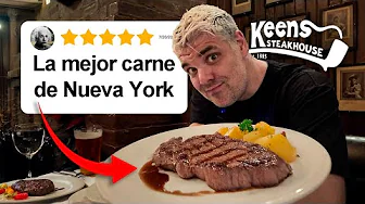 The BEST STEAK RESTAURANT in NYC! 🥩 *Albert Einstein's Favorite* 🇺🇸