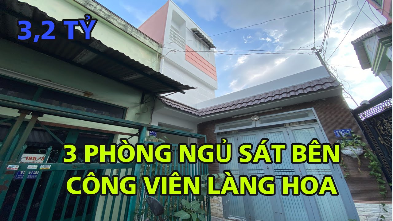 khu vui choi quan 12 2022 Bán nhà gò vấp (226) trục đường lê văn thọ p 11 chỉ hơn 3 tỷ 3 phòng ngủ