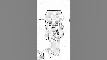 Zombie Becomes Herobrine in Thor