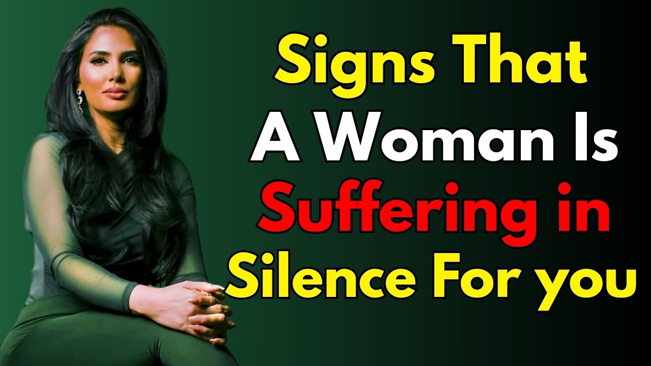 9 signs a woman is silently suffering for you