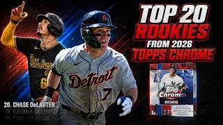 Opening 2026 Topps Chrome Baseball MEGA BOXES & Rookie Ranking!