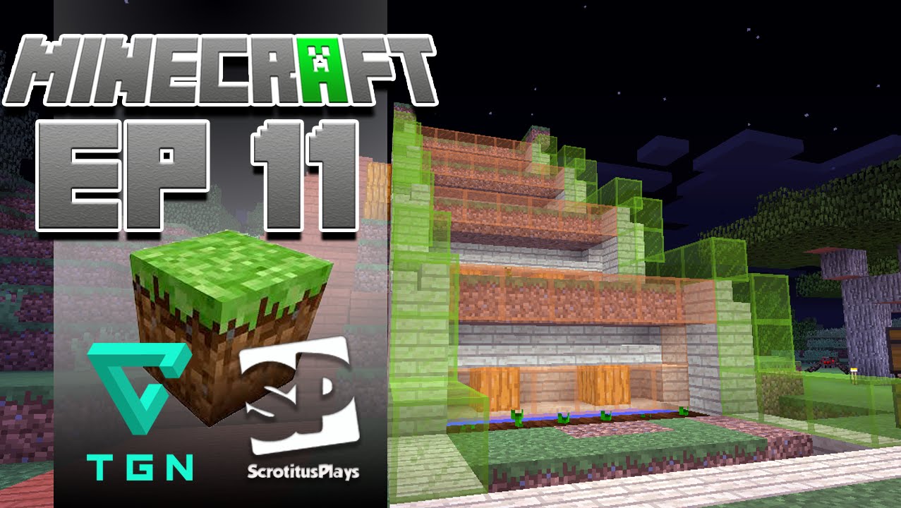 Minecraft - EP11 - Pumpkin Farm - YouTube