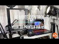 Connecting an ender 3 3d printer to your computer or home network via the usb port and why to do it