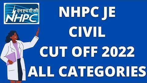 NHPC JE CIVIL CUT OFF 2022 AVERAGE ATTEMPT PAPER LEVEL EASY TO MODERATE EXAM ANALYSIS MUST WATCH 👇