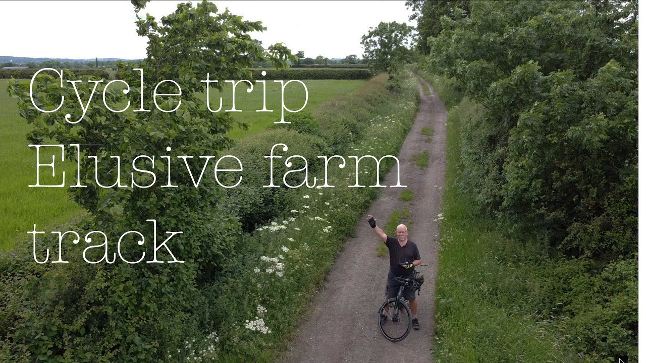 Cycle ride along a farm track near Upton in South Leicestershire. YouTube