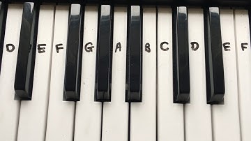 How To Use Black Keys | What is Sharp (#) and Flat (b)?