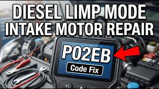 What Is P02EB Obd2 Error Code - Diesel Intake Air Flow Control Motor Fix
