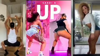 Tiktok Dance Up_Cardi B Challenge تحدي تيك توك رقص على أغنية كاردي بي
