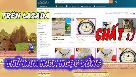 Thử Gọi Điện Mua Nick Nro l Trên Lazada l Cái Kết Bất Ngờ l Ngọc Rồng Online