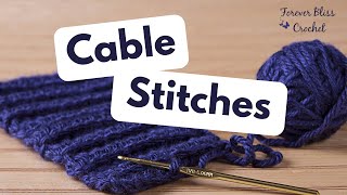 Cable Stitches In Crochet