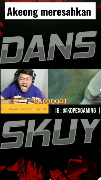 KOPEX GAMING DI SPAM AKEONG, SAMPAI STREES😂🤣😱