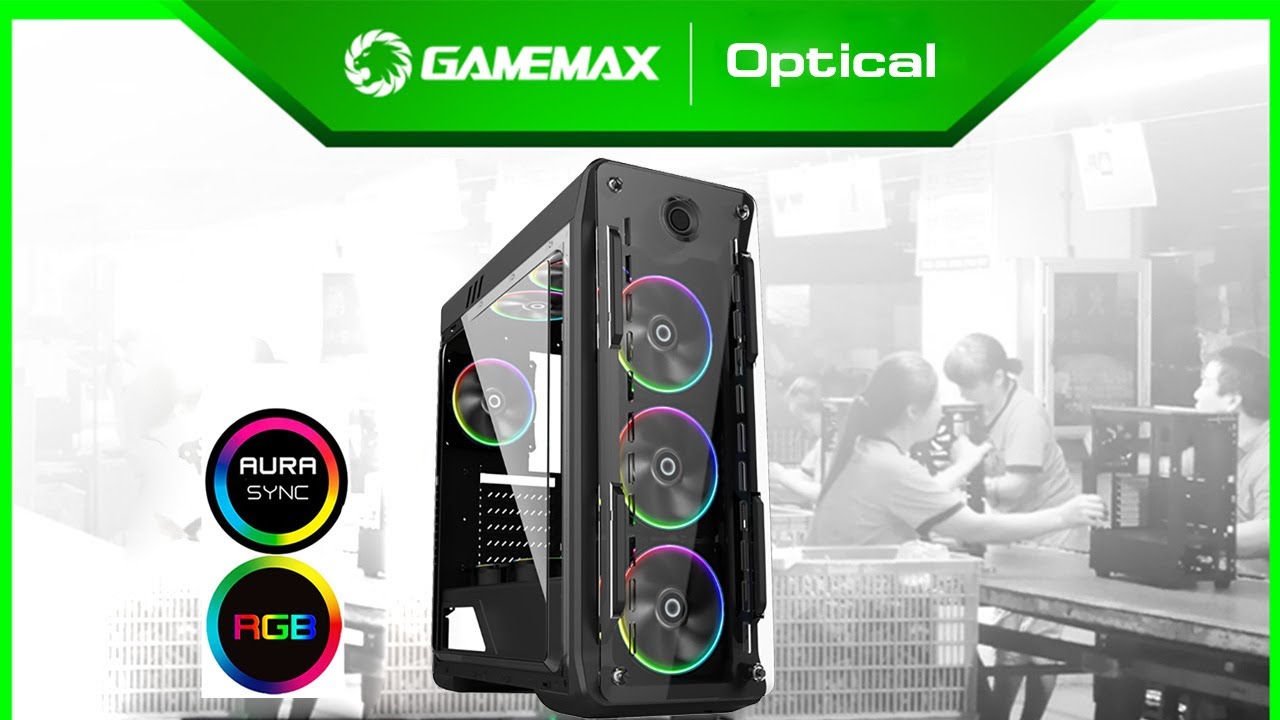 Gabinete Gamemax Optical G51 com desconto de % no Paraguai