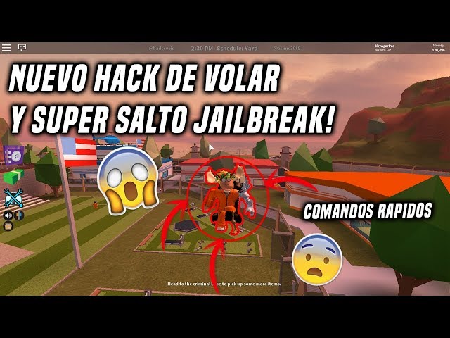 NUEVO HACK PARA VOLAR Y SUPER SALTOS EN JAILBREAK ROBLOX