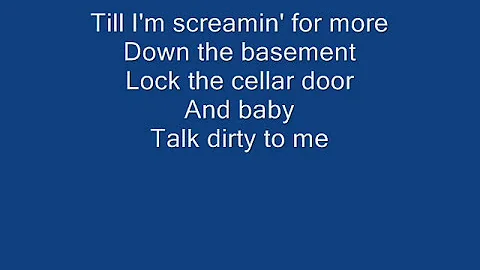 Talk Dirty To Me by Poison (Lyrics)