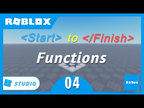 LuaU Scripting - Functions (Roblox Studio) | RoDev