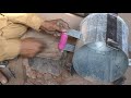 Man Crafts a Cost-Effective Coal Burning Metal Stove