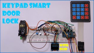 Keypad Smart Door Lock with OLED | Arduino