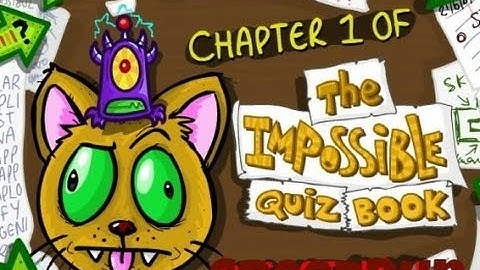 [Former WR] The Impossible Quiz Book: Chapter 1 Speedrun 00:01:51