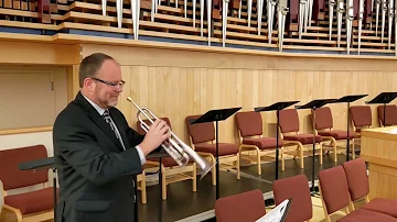 Wedding March by Felix Mendelssohn, Todd Fulginiti trumpet