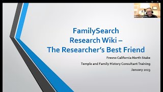 FamilySearch Wiki - The Researcher's Best Friend