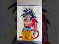 goku super saiyan 4 drawing