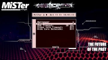 Proof of concept of GUI settings menu MiSTer 128MB v2.4