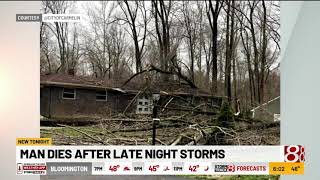 New York man dies in Carmel after late night storms