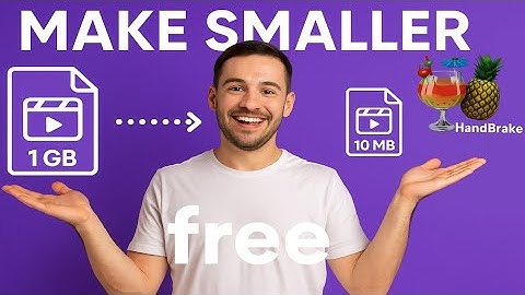 How to Compress Large Videos for Free (HandBrake Guide)