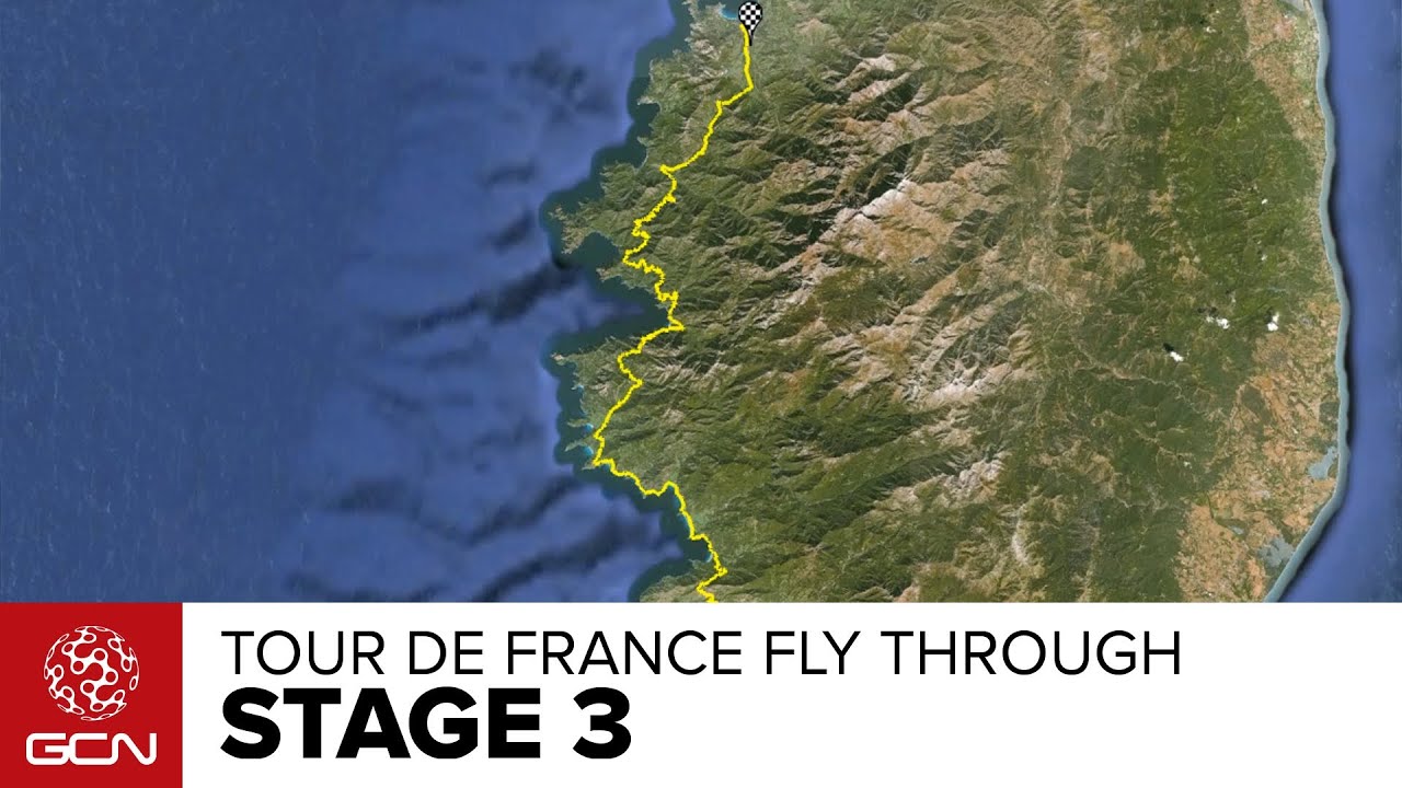 Tour De France 2013 Stage 3 Fly Through