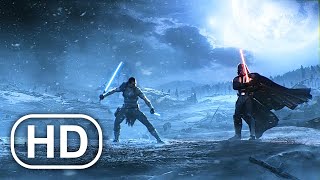 Star Wars Darth Vader Snow Battle Scene (2023) 4K ULTRA HD