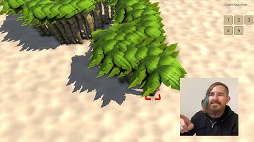 Devlog - 🌴 Displaying a preview object in front of the player WIP 🌴 - unity 3d