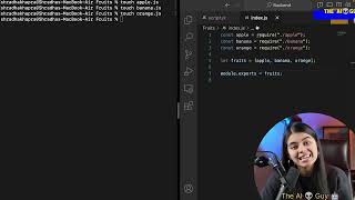 💻 How to Export &amp; Import Files from Folders in Node.js | Backend Series @The_AI_gUi 